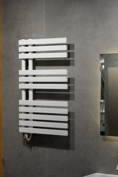 Полотенцесушитель электрический Boheme Venturo П11  50x80 721-MW белый матовый