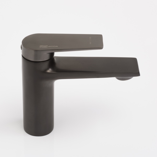 Смеситель для раковины Wasserkraft Wiese 8403 оружейная сталь