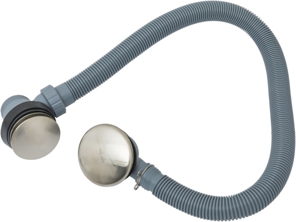 Слив-перелив для ванны автомат Allen Brau Priority 5.31027-BN латунь/пластик брашированный никель