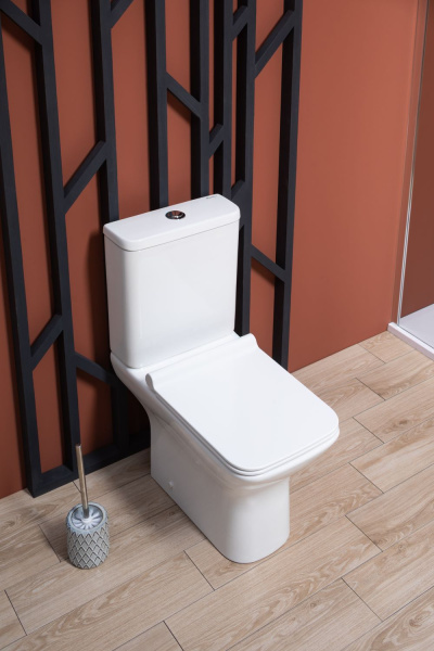 Бачок напольного унитаза Aquanet Cube Cube 2-C-1 цвет белый