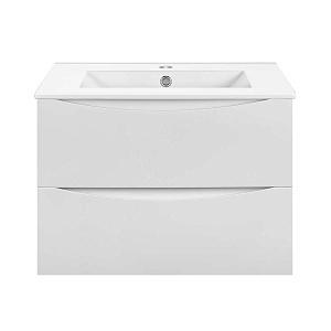 Тумба  подвесная Vincea Mia Slim VMC-2MC600S1GW 60 см  2 ящика цвет G.White 