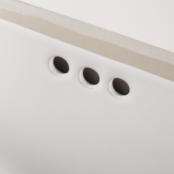 Раковина встраиваемая снизу прямоугольная BelBagno  BB1006 фаянс цвет белый