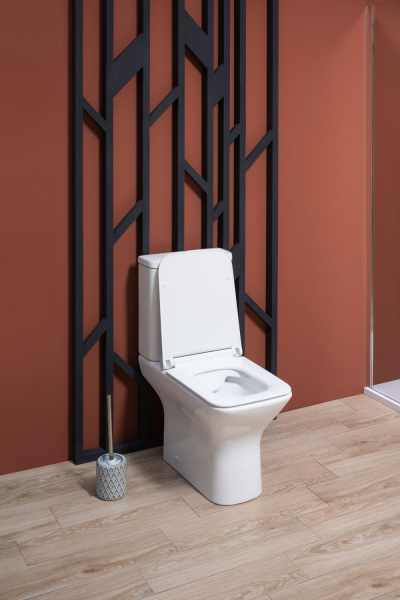 Бачок напольного унитаза Aquanet Cube Cube 2-C-1 цвет белый