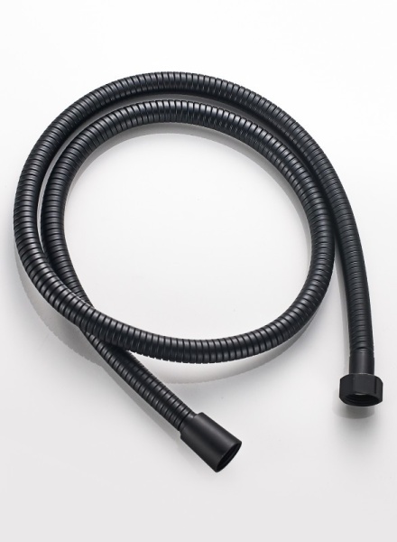 Гигиенический душ ALMAes Benito AL-859-05 встраиваемый в стену черный матовый