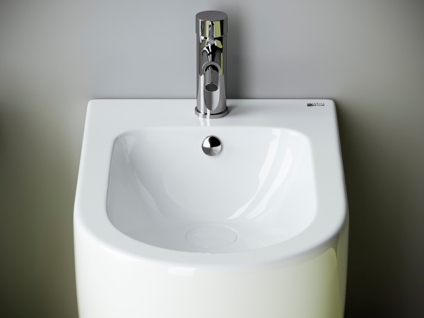 Биде приставное Ceramica Nova Metropol CN4005 фарфор, цвет белый