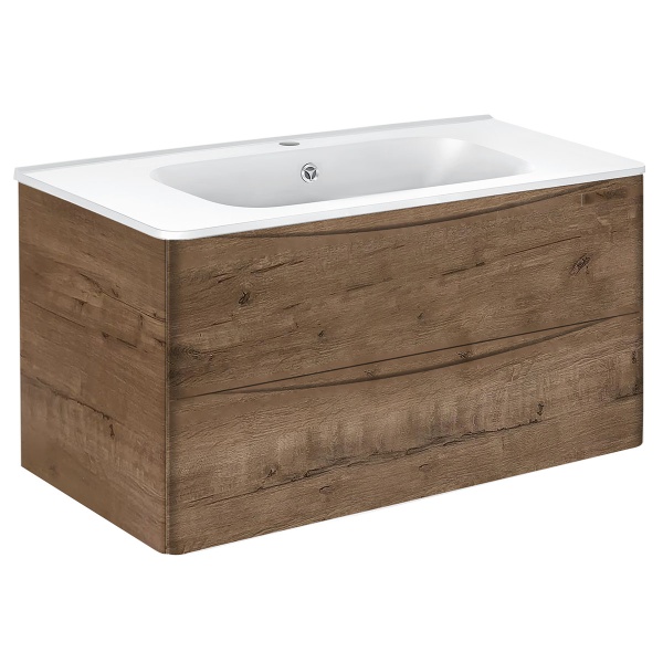 Тумба  подвесная Vincea Paola VMC-2P100VO 100 см  2 ящика цвет V.Oak 