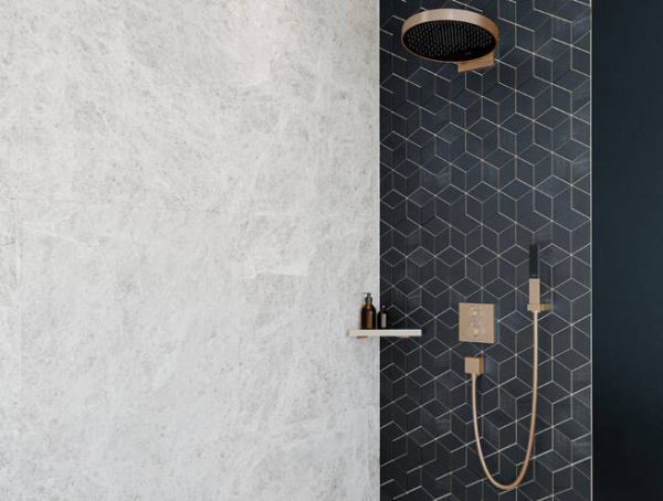 Лейка для душа Hansgrohe Rainfinity 26866140 шлифованная бронза 
