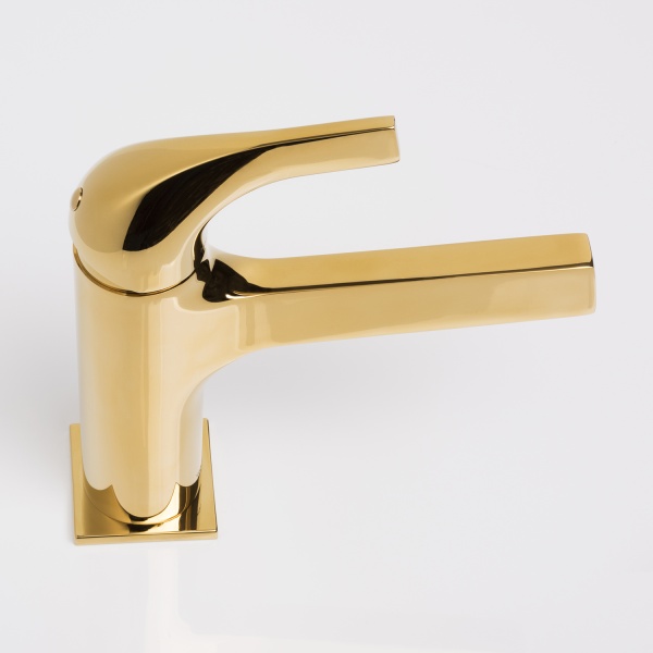 Смеситель для раковины Wasserkraft Sauer 7103 золото