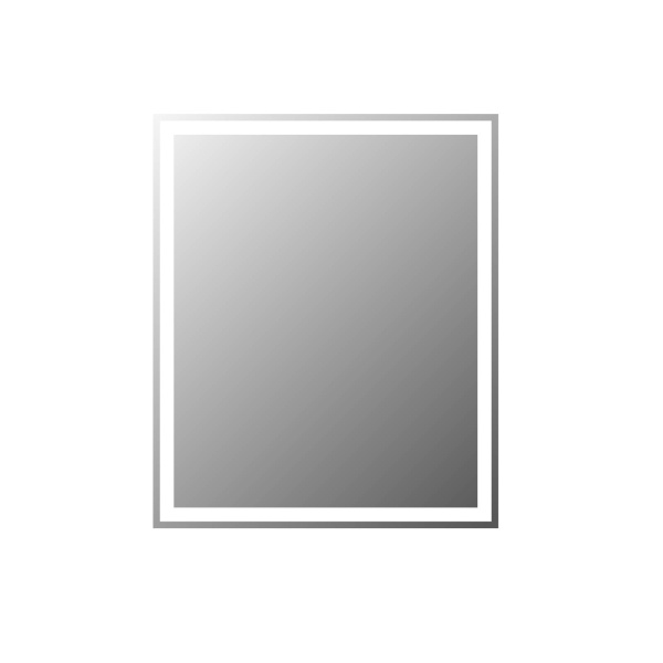 Зеркало с подсветкой BelBagno  SPC-GRT-500-600-LED-BTN 50x60 механический