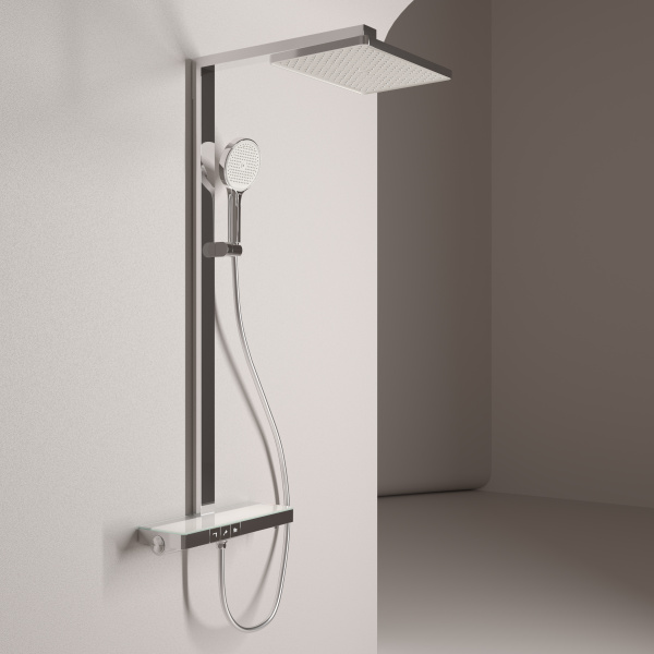 Душевая система со смесителем Sancos Vos SC6100CH монтаж настенная с термостатом хром