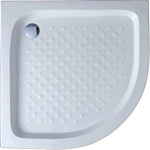 Душевой поддон низкий Cezares Tray TRAY-A-R-100-550-15-W0 четверть круга акрил 100x100 белый