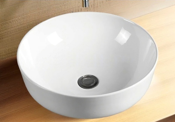 Раковина  круглая Esbano BRIOL ESRNBRIO фаянс цвет белый