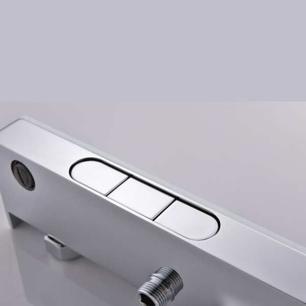 Душевая система со смесителем Black&White Universe UK5010C монтаж настенная без термостата хром