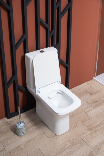 Бачок напольного унитаза Aquanet Cube Cube 2-C-1 цвет белый