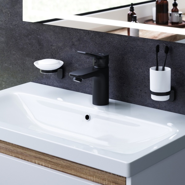 Смеситель для раковины Am.Pm X-Joy F85A02122 черный матовый