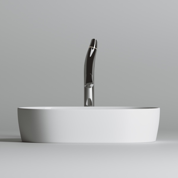 Раковина накладная овальная Ceramica Nova Element CN6047 фарфор цвет белый