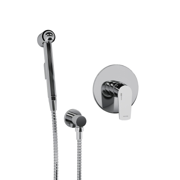 Гигиенический душ Wasserkraft Dill A06157 встраиваемый в стену хром