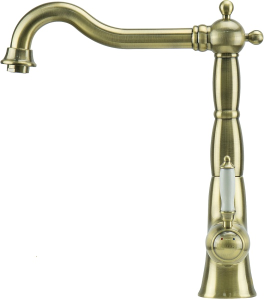 Смеситель для кухни Lemark Villa LM4805B без подключения к фильтру бронза