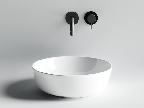 Раковина накладная круглая Ceramica Nova Element CN6013 фарфор цвет белый