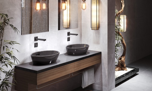 Смеситель для раковины Timo Selene 2073/03SM черный