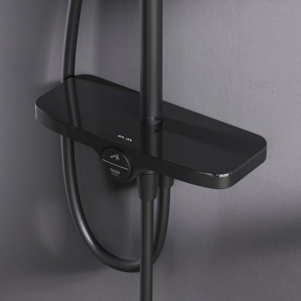 Душевая система без смесителя Am.Pm Like F0780222 монтаж настенная без термостата черный