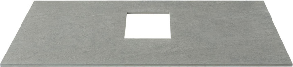 Столешница для ванной Allen Brau Infinity 1.21011.GR-S 85 см керамогранит, цвет серый