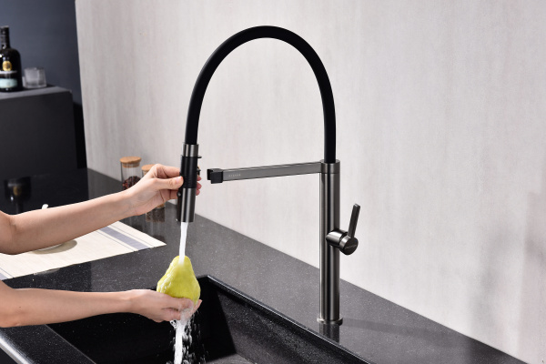 Смеситель для кухни Paulmark Leader Le214101-B без подключения к фильтру беретта