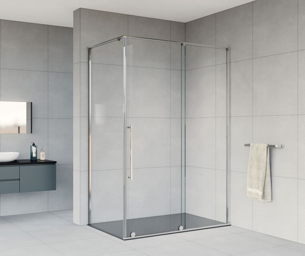 Душевой угол Vincea Arno VSR-1A1015CL прямоугольный 150x100 стекла прозрачные, профиль хром