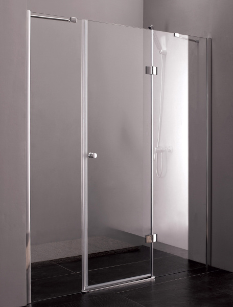 Душевая дверь Cezares Verona VERONA-W-B-13-90+60/40-C-Cr 100 см стекла прозрачные, профиль хром