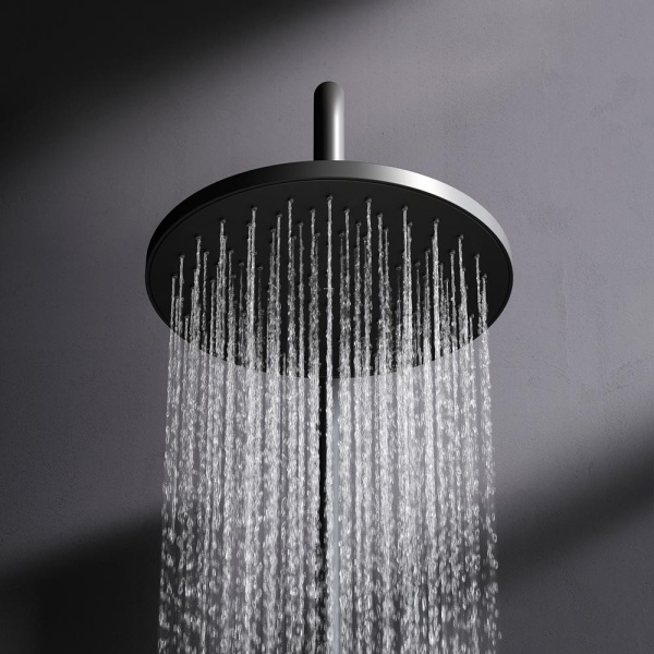 Душевая система со смесителем Am.Pm X-Joy F0785A522 монтаж настенная с термостатом черный