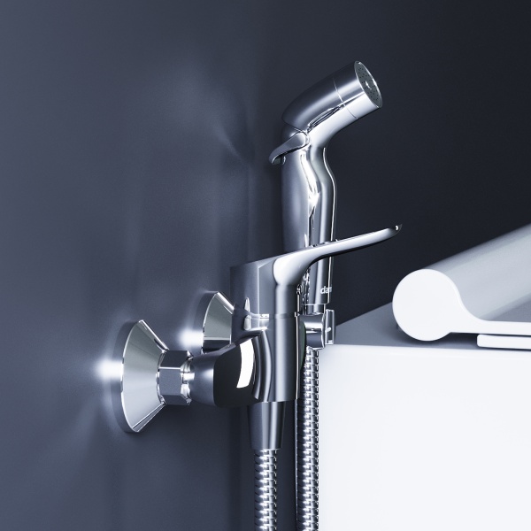 Гигиенический душ Damixa Jupiter 778000000 настенный хром