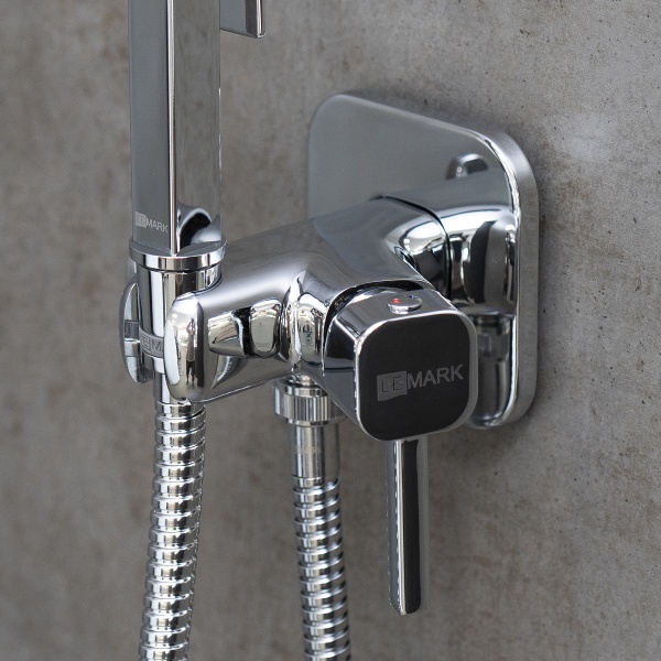 Смеситель для биде Lemark Solo LM7173C латунь хром