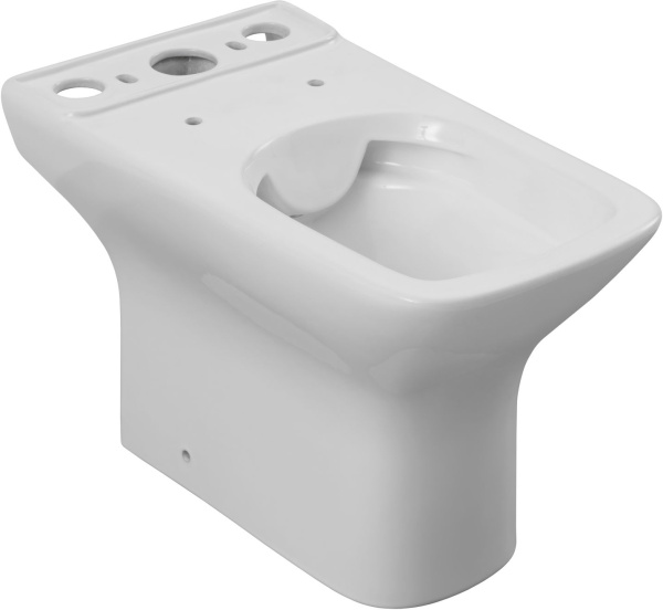 Чаша напольного унитаза Aquanet Cube Cube 2-C цвет белый