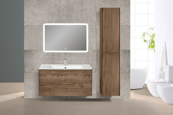 Тумба  подвесная Vincea Paola VMC-2P100VO 100 см  2 ящика цвет V.Oak 