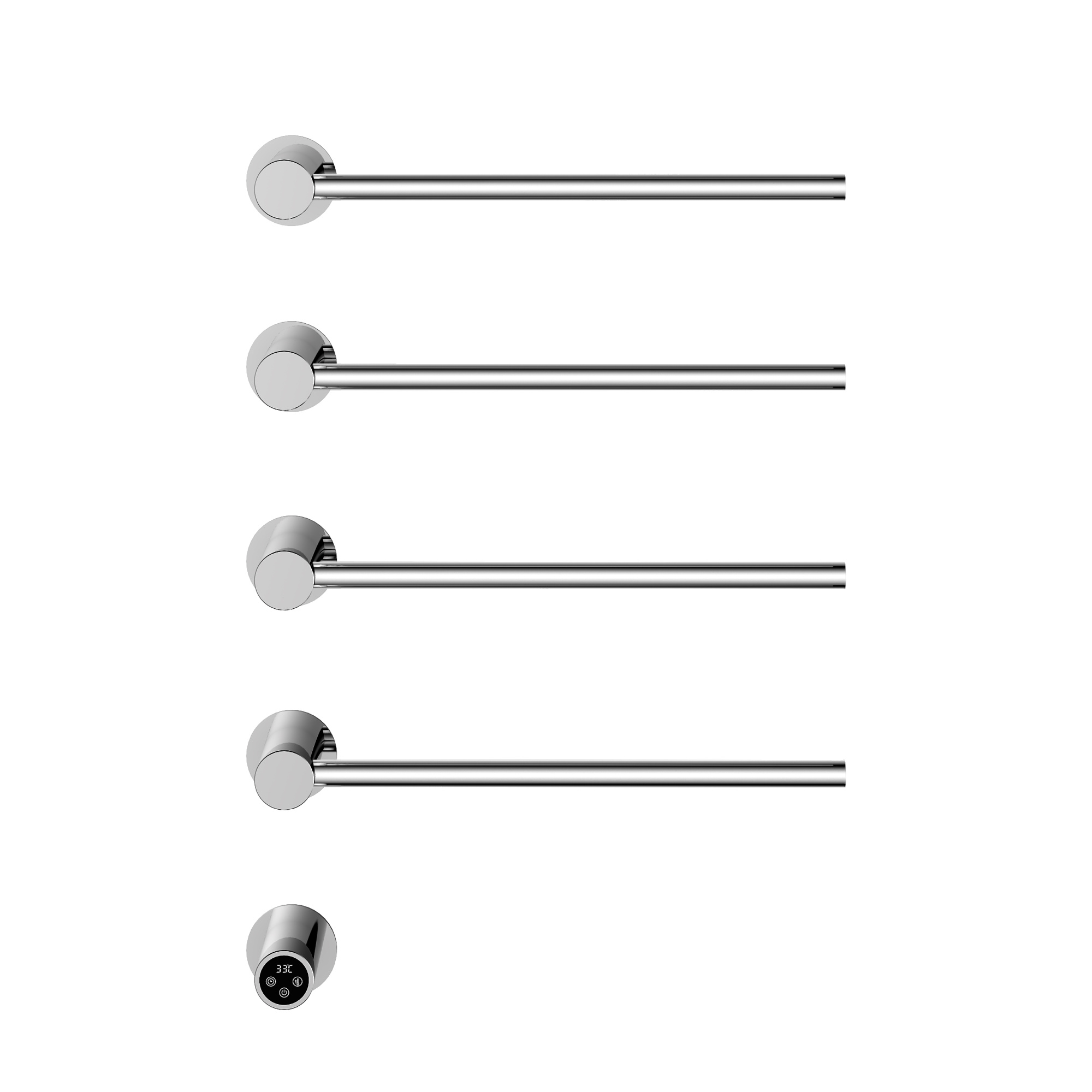 Полотенцесушитель электрический Vincea  П4  50x60 VTD-2H1CH хром