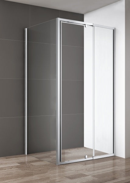 Душевая дверь Cezares Variante VARIANTE-B-1-90/100-C-Cr 100 см стекла прозрачные, профиль хром
