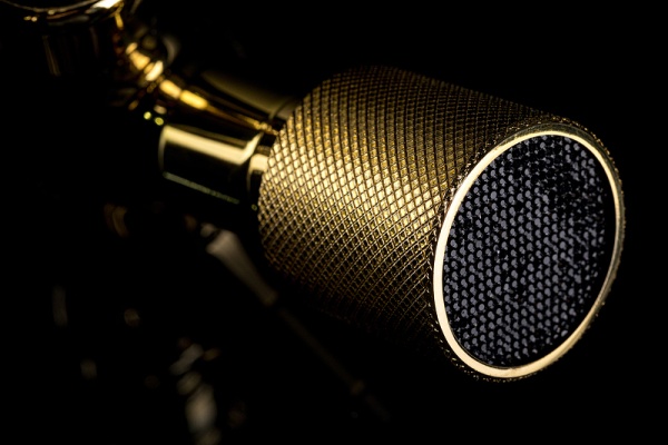 Смеситель для раковины Boheme Royal Cristal 292-Royal/CRST black золото