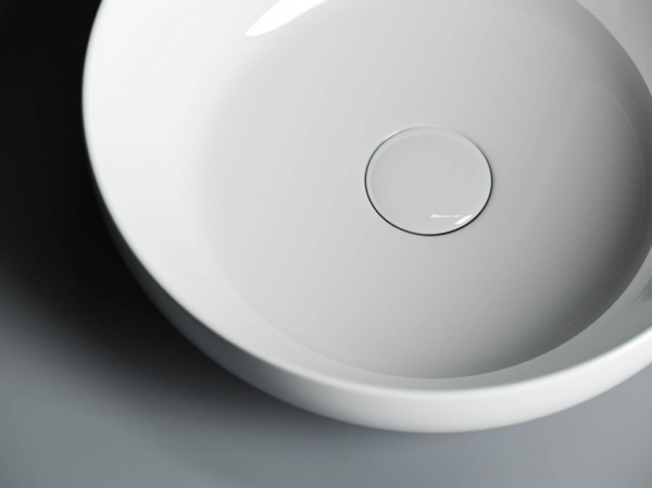 Раковина накладная круглая Ceramica Nova Element CN6020 фарфор цвет белый