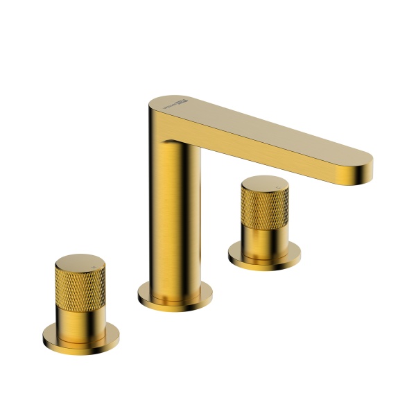 Смеситель для раковины Wasserkraft Schunter 8235 матовое золото