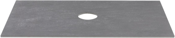 Столешница для ванной Allen Brau Fantasy 1.11009.G 81 см керамогранит, цвет серый