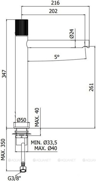 Смеситель для раковины Paffoni JO JO081NO 