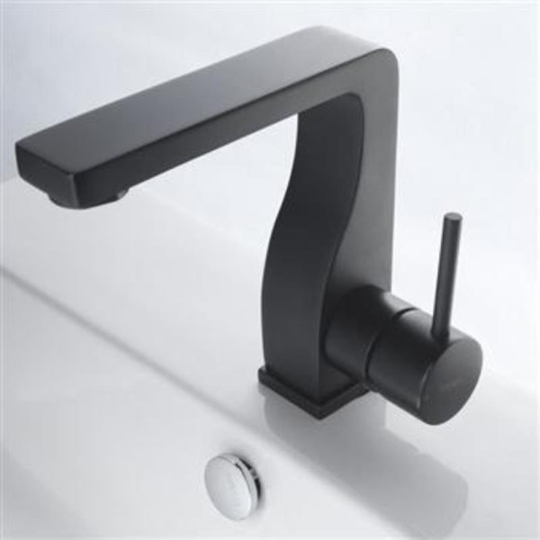 Смеситель для раковины Bravat Arc F16061K-2-ENG черный