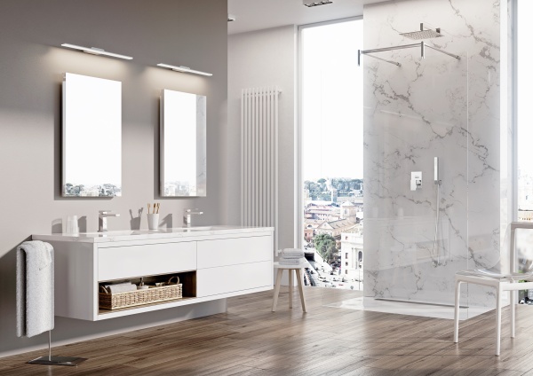 Душевая система со смесителем Webert Pegaso PE890103015 монтаж встраиваемая в стену без термостата хром