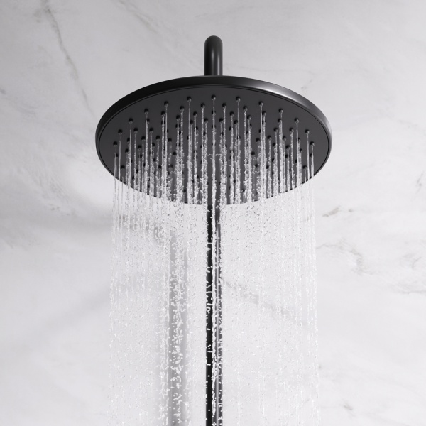 Душевая система со смесителем Am.Pm X-Joy F42885A14 монтаж настенная без термостата черный