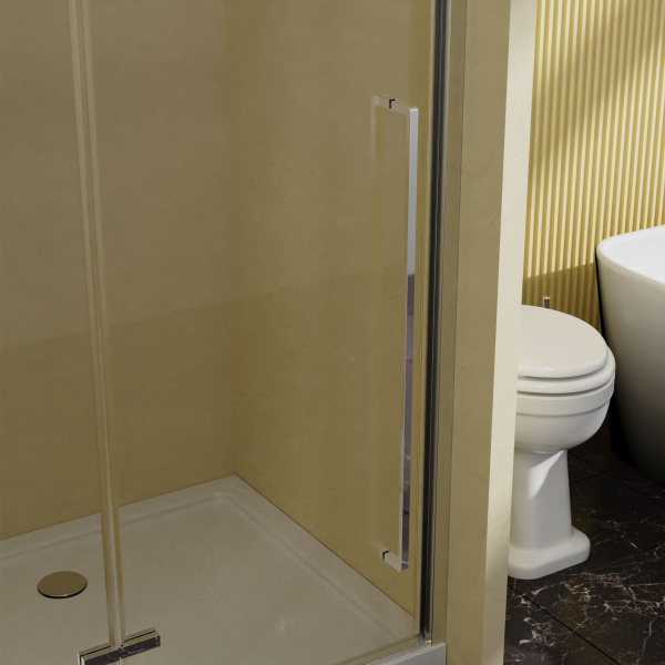 Душевая дверь Vincea Slim-N VDPH-5SN100CL 100 см стекла прозрачные, профиль хром