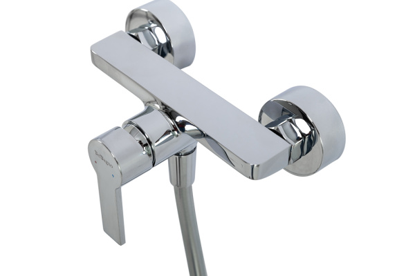 Смеситель для душа BelBagno Aurora AURORA-ESDM-CRM настенный 
без термостата хром