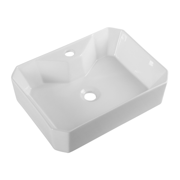 Раковина накладная нестандартная BelBagno  BB1387 фаянс цвет белый