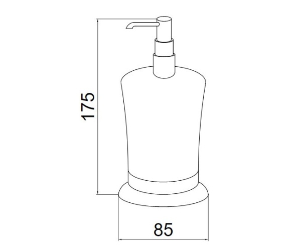 Диспенсер для мыла Boheme Imperiale 10410 настольный Gold