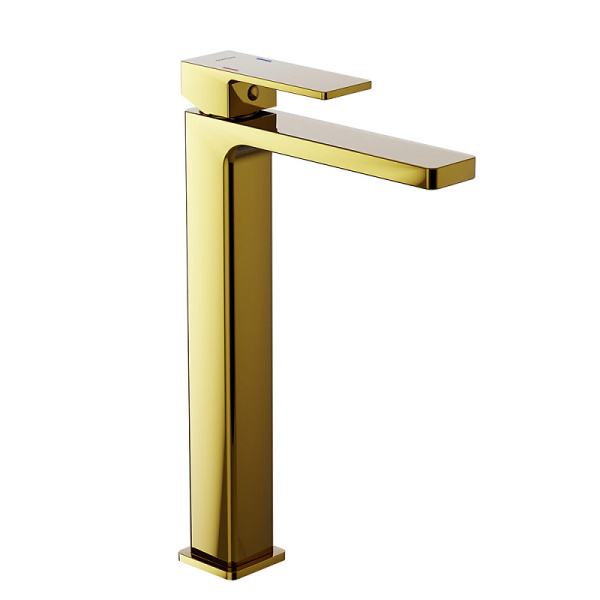 Смеситель для раковины Damixa Gaia 530250600 золото