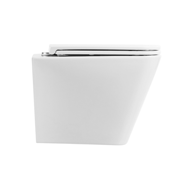 Унитаз подвесной BelBagno Ardente-R BB520CHR/SC Rimless фаянс белый